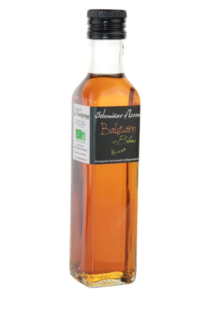 Balsamique Blanc Bio artisanal du Vercors