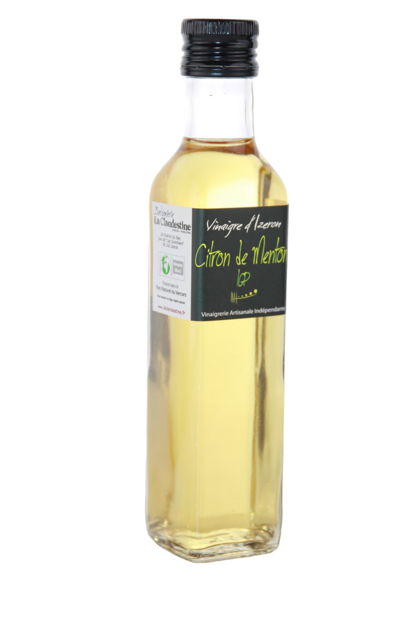 Vinaigre Artisanal au Citron de Menton
