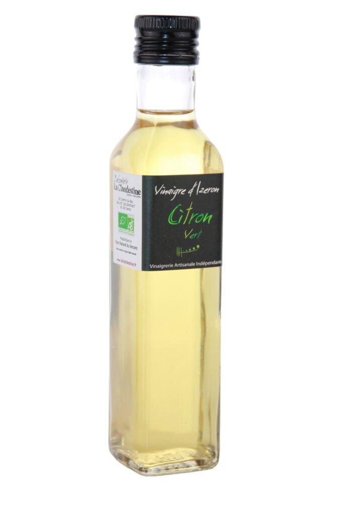 Vinaigre Artisanal Bio au Citron Vert du Vercors
