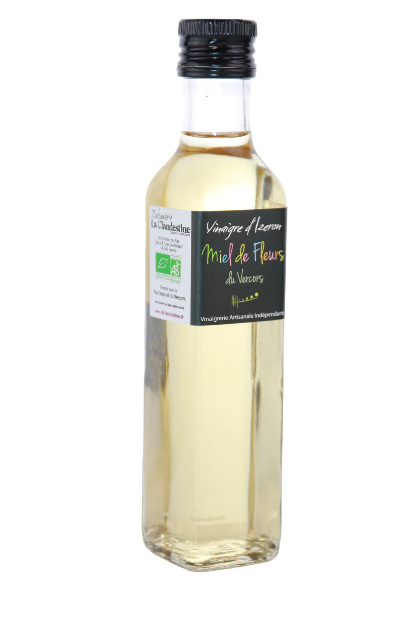 Vinaigre artisanal Bio de Miel au Miel du Vercors