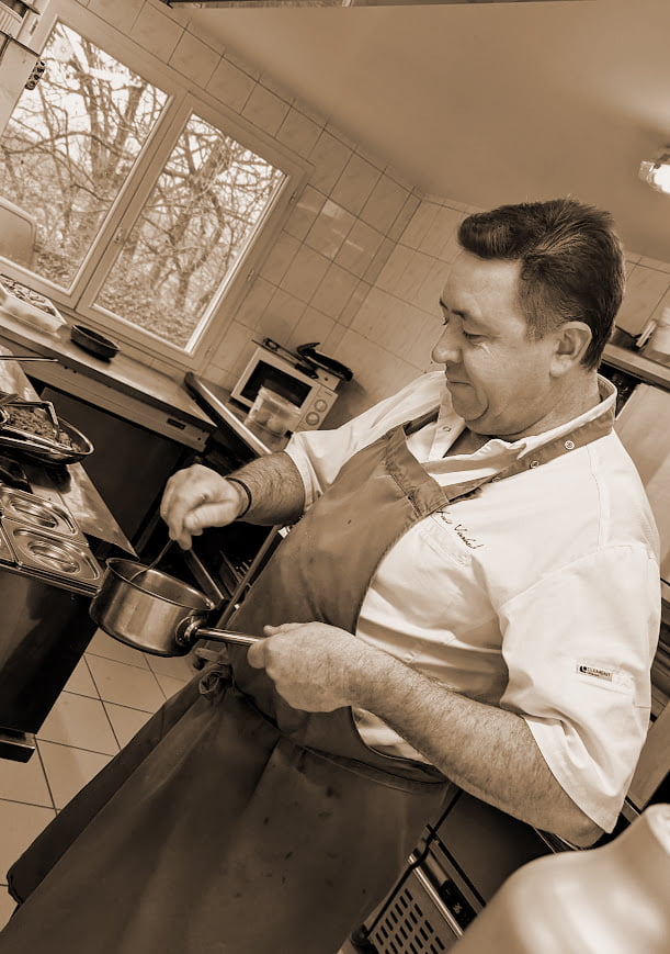 Restaurant Gastronomique Auberge du Château à Bressieux Chef Xavier VanHeulle